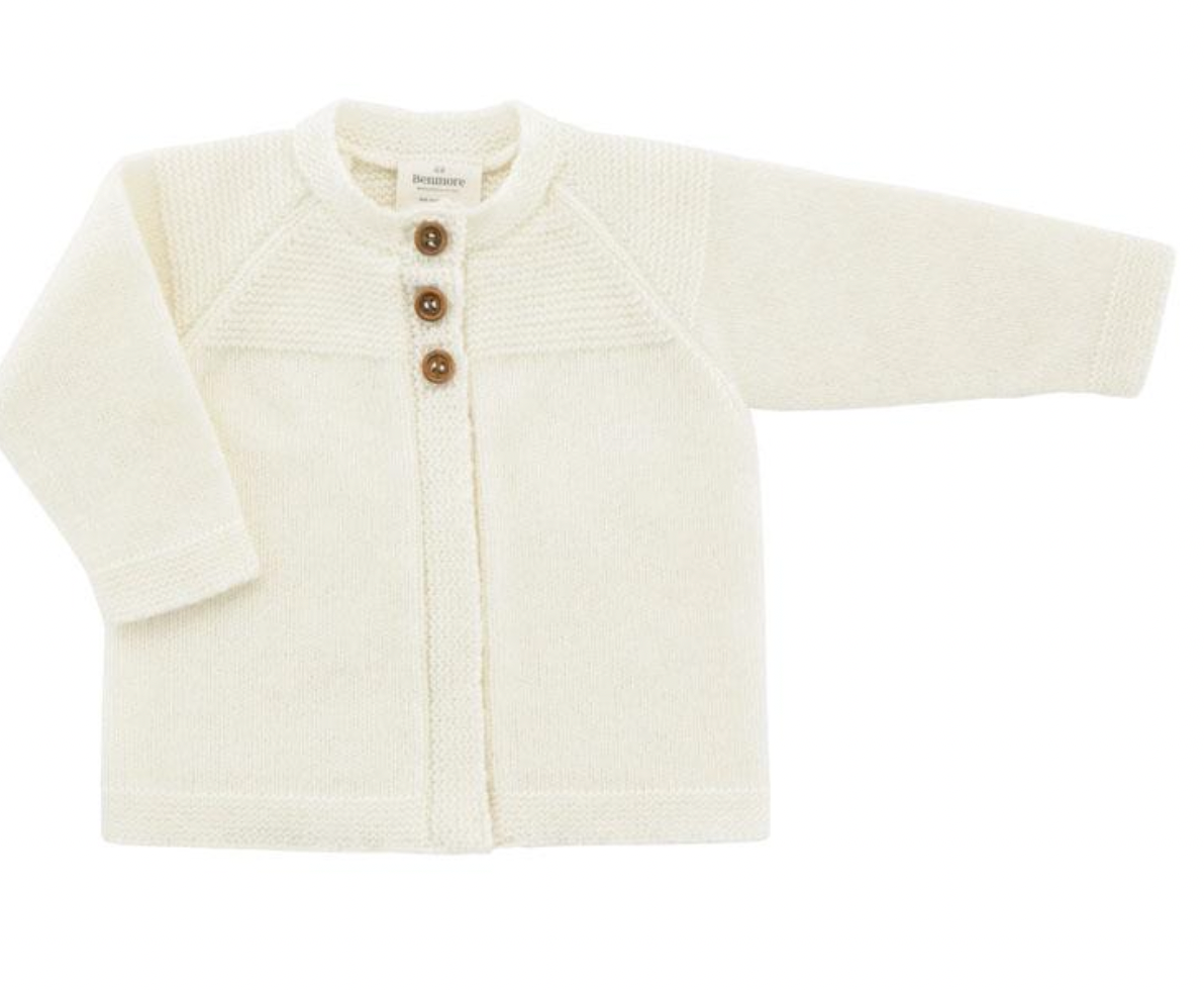 New Zealand Wool Baby Dress Cardigan