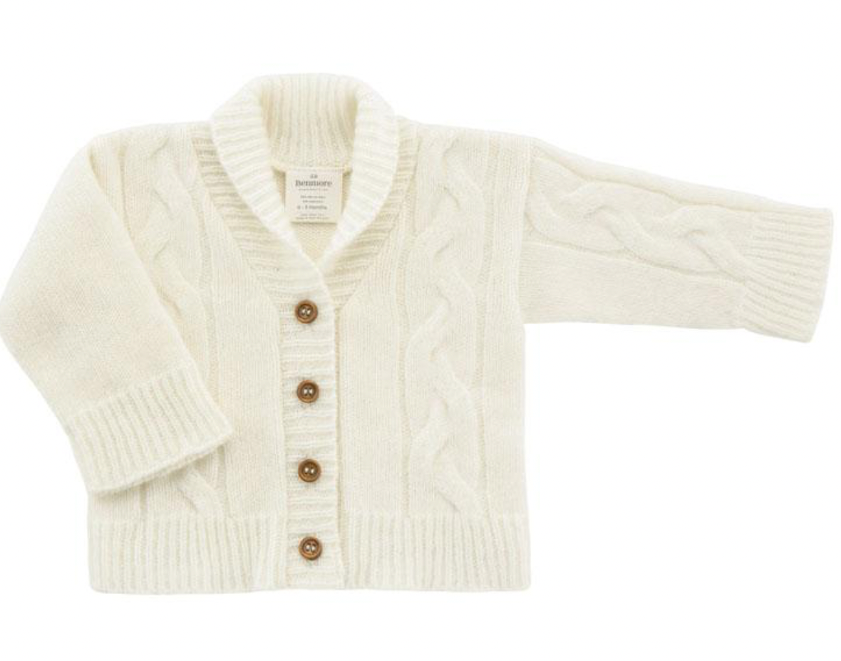 New Zealand Wool Baby Cardigan