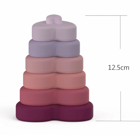 Silcone Baby Stacker Toys