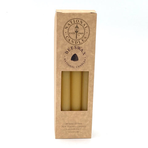 Candles - Packet of 6 240mm Beeswax Candles